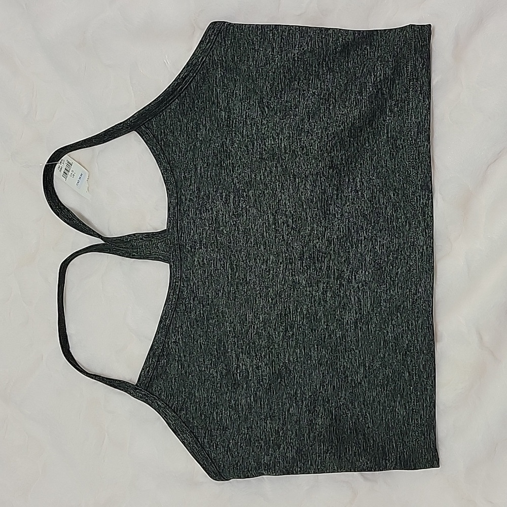 Aerie OFFLINE The Hugger Racerback Sportsbra- Olive Daze